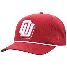 Red Oklahoma University Rope Hat | Red & West