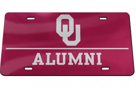 University of Oklahoma Alumni License Plate