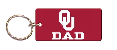 University of Oklahoma Dad Keychain