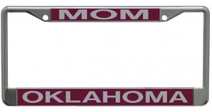 University of Oklahoma Mom License Plate Frame