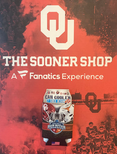University of Oklahoma WinCraft 2019 Limited Edition Red River Rivalry Koozie